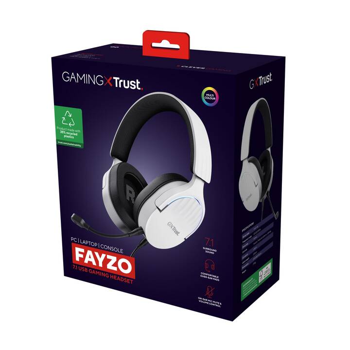 TRUST Cuffia da gioco GXT 490 FAYZO (Over-Ear)