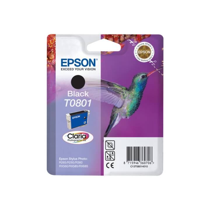 EPSON T0801 (Schwarz, 1 Stück)