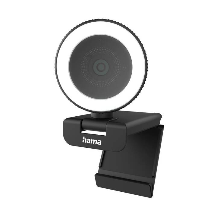 HAMA C-850 Pro Webcam (4 MP, Noir)