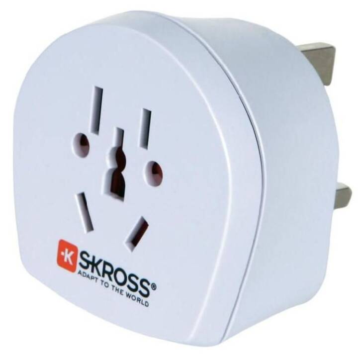 SKROSS Adaptateur de voyage (Australie, Japon, Royaume-Uni, Italie, Europe,  Brésil, USA, Chine, Suisse / Australie, Japon, Europe, Royaume-Uni, USA,  Chine) - Interdiscount