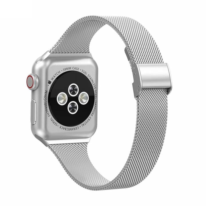 EG Armband (Apple Watch 45 mm / 42 mm / 44 mm, Silber)
