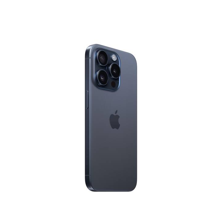 APPLE iPhone 15 Pro (256 GB, Titan Blau, 6.1