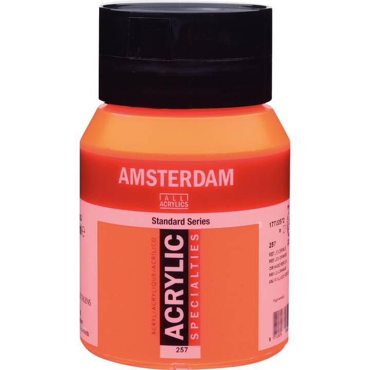 TALENS Couleur acrylique Amsterdam (500 ml, Orange)