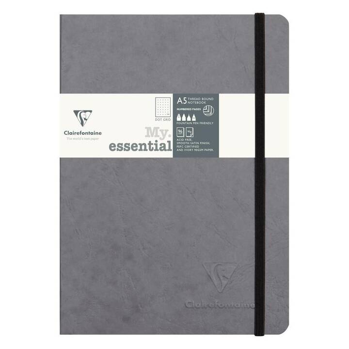 CLAIREFONTAINE Taccuini Age Bag My Essential (A5, Punti)