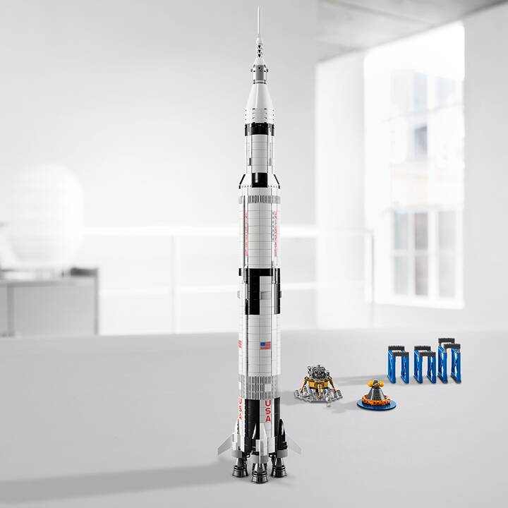 LEGO Ideas NASA Apollo Saturn V (92176, Difficile da trovare)