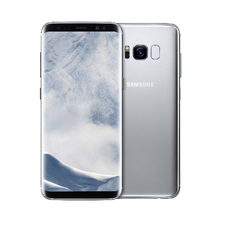 SAMSUNG Galaxy S8 SM-G950F (64 GB, 5.8", 12 MP, Arctic Silver)