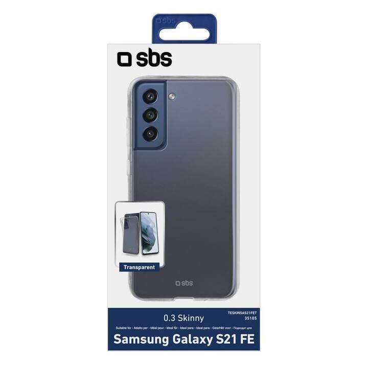 SBS Backcover Skinny (Galaxy S21 FE 5G, Transparent)