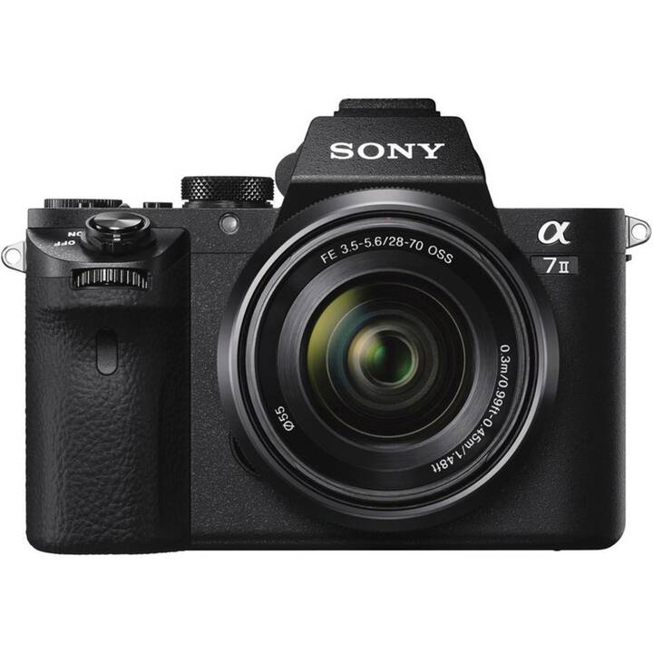 SONY Alpha a7 II + FE 28–70mm F3.5–5.6 OSS Kit (24.3 MP, Pieno formato)