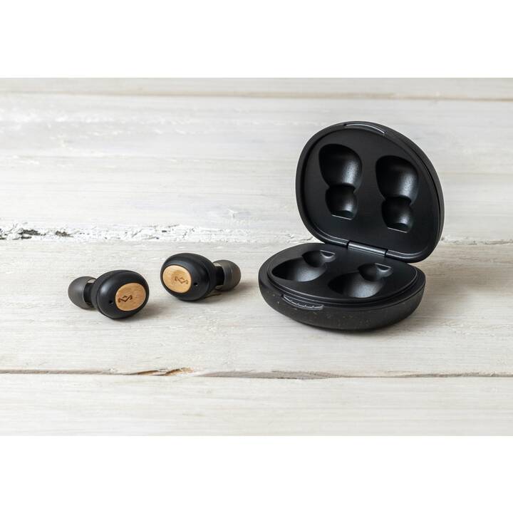HOUSE OF MARLEY Champion (In-Ear, Bluetooth 5.0, Nero)