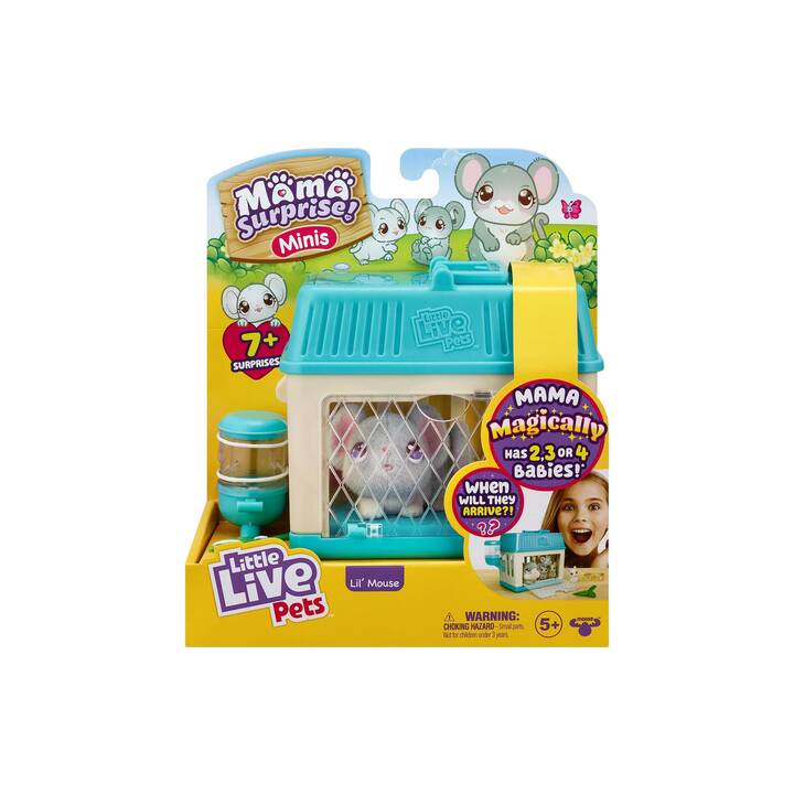 MOOSE Little Live Pets Mama Surprise Maus