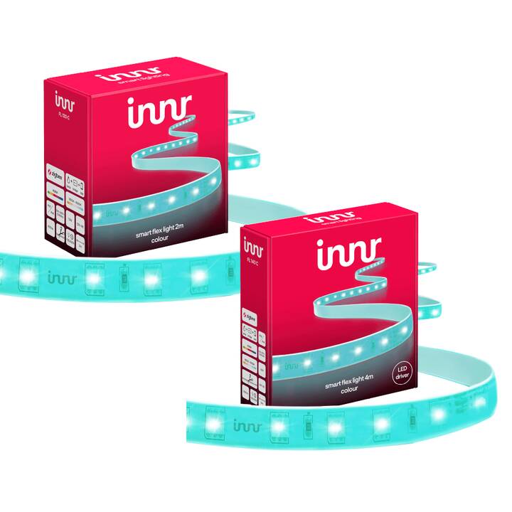 INNR Lightstrip Flex Light Colour Set 1x 2m + 1x 4m LED Light-Strip (2 m, 4 cm)