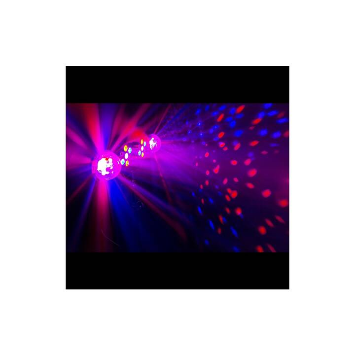 FUZZIX PartyBank1 (Fresnel-Scheinwerfer, Mehrfarbig)
