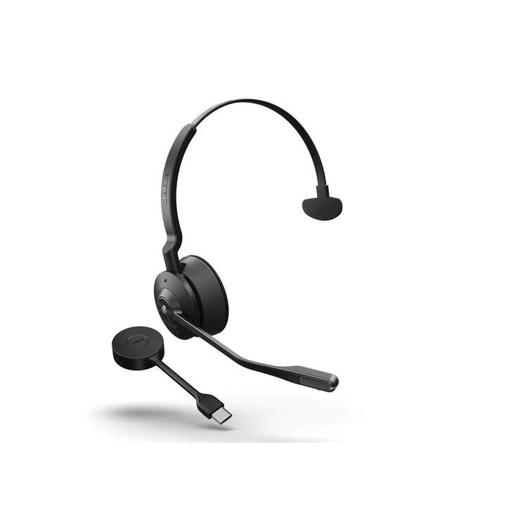 JABRA Office Headset Engage 55 (On-Ear, Kabellos, Schwarz)