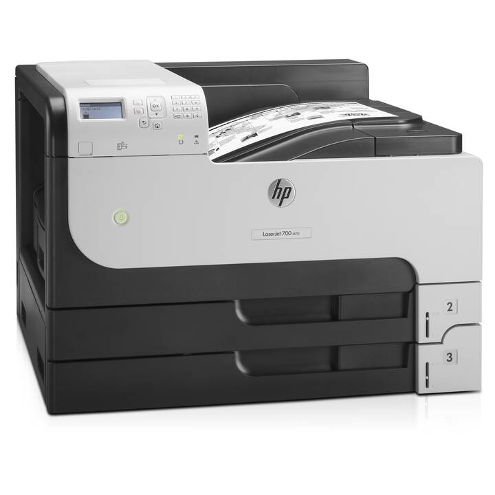 HP LaserJet Enterprise 700 (Laserdrucker, Schwarz-Weiss, USB)