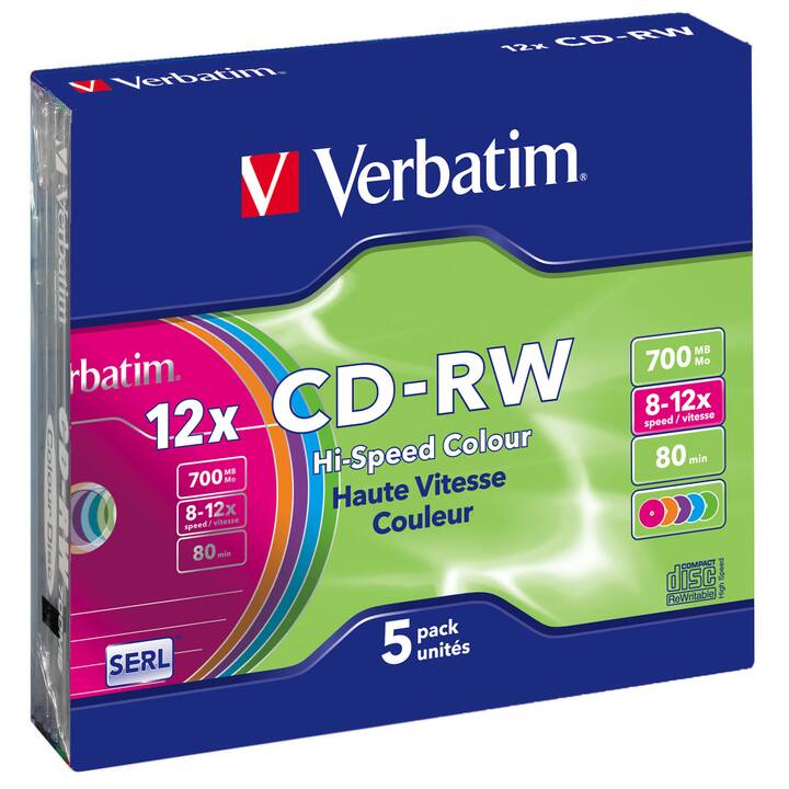 VERBATIM CD-RW (700 Mo)