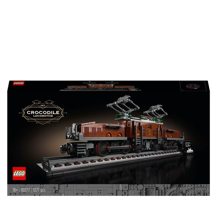LEGO Creator Expert Lokomotive Krokodil (10277, seltenes Set)