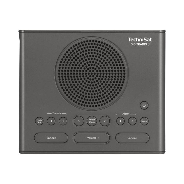 TECHNISAT DigitRadio 51 Radiowecker (Schwarz)