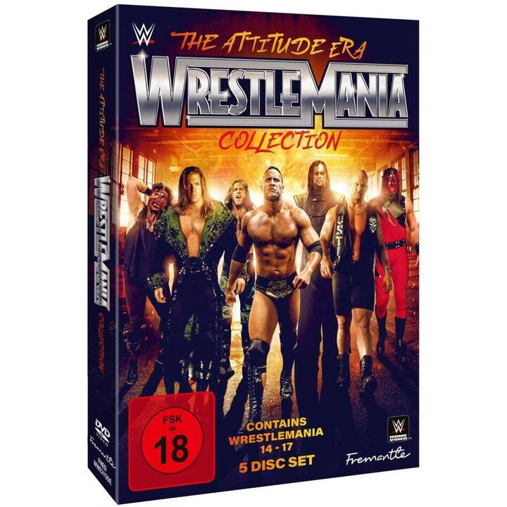 WWE: The Attitude Era Wrestlemania Collection - Wrestlemania 14-17 (DE)
