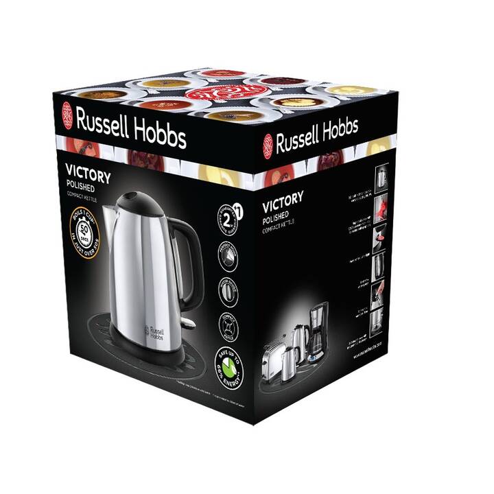RUSSELL HOBBS Victory 24990-70 (1 l, Argento, Nero)