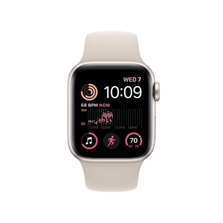 APPLE Watch SE 2022 GPS + Cellular (40 mm, Alluminio, Galileo, QZSS, GLONASS, GPS, 4G)