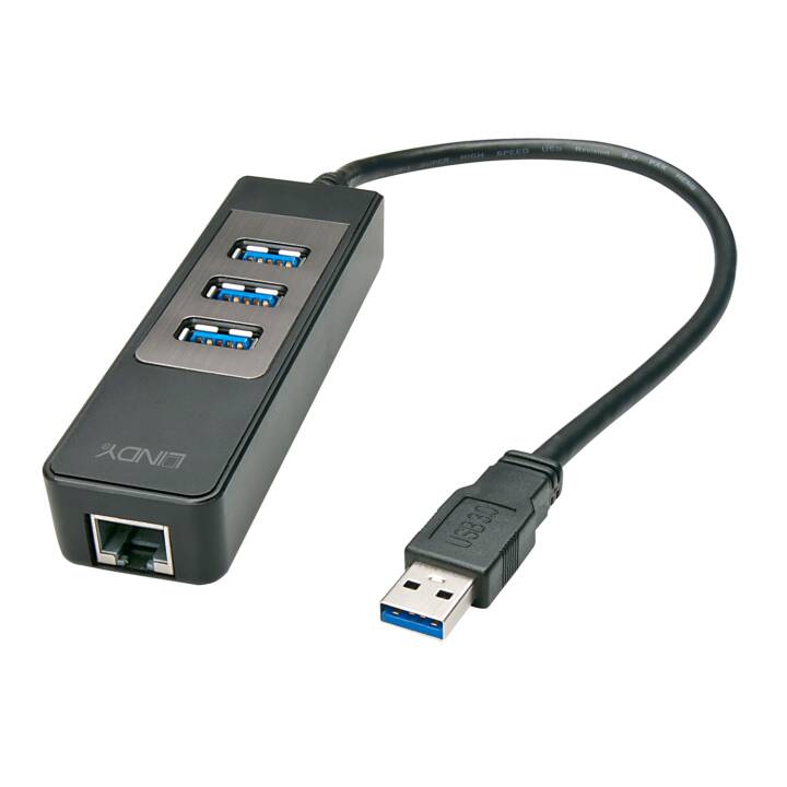LINDY USB 3.0 (3.1 Gen 1) Interface hub type A