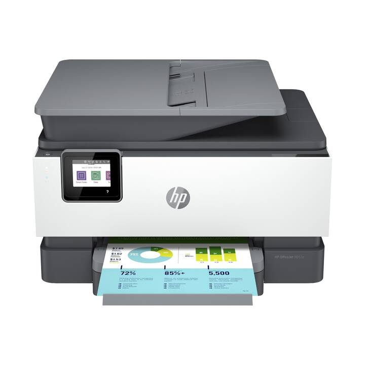 HP OfficeJet Pro 9012e All-in-One (Imprimante à jet d'encre, Couleur, Instant Ink, WLAN)