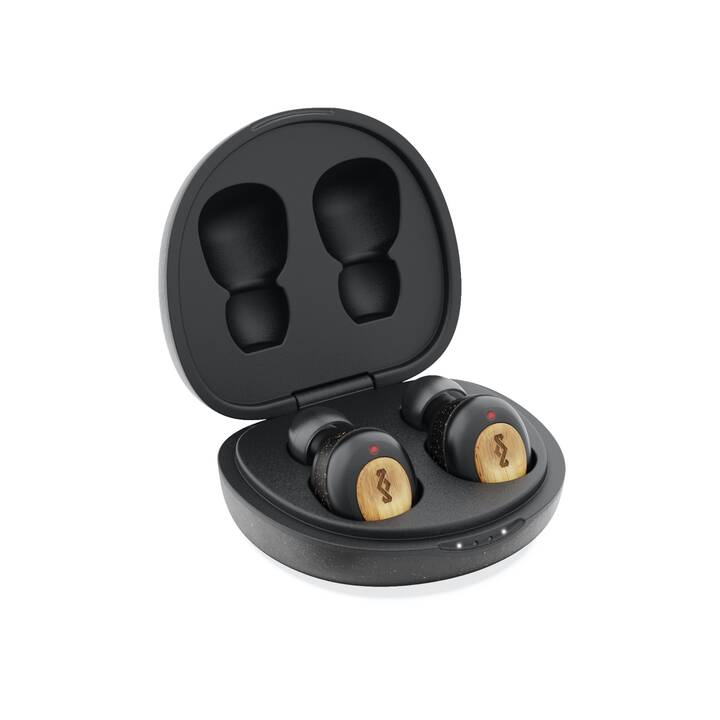 HOUSE OF MARLEY Champion (In-Ear, Bluetooth 5.0, Noir)