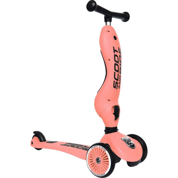 SCOOT AND RIDE Kickboard Highwaykick 1 (Pfirsichfarben)