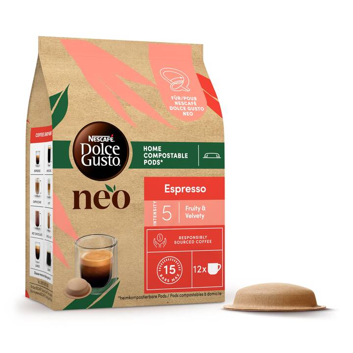 NESCAFÉ DOLCE GUSTO Kaffeekapseln Neo Espresso (12 Stück)