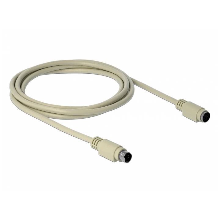 DELOCK Câble de connexion (PS/2, PS/2, 1.8 m)