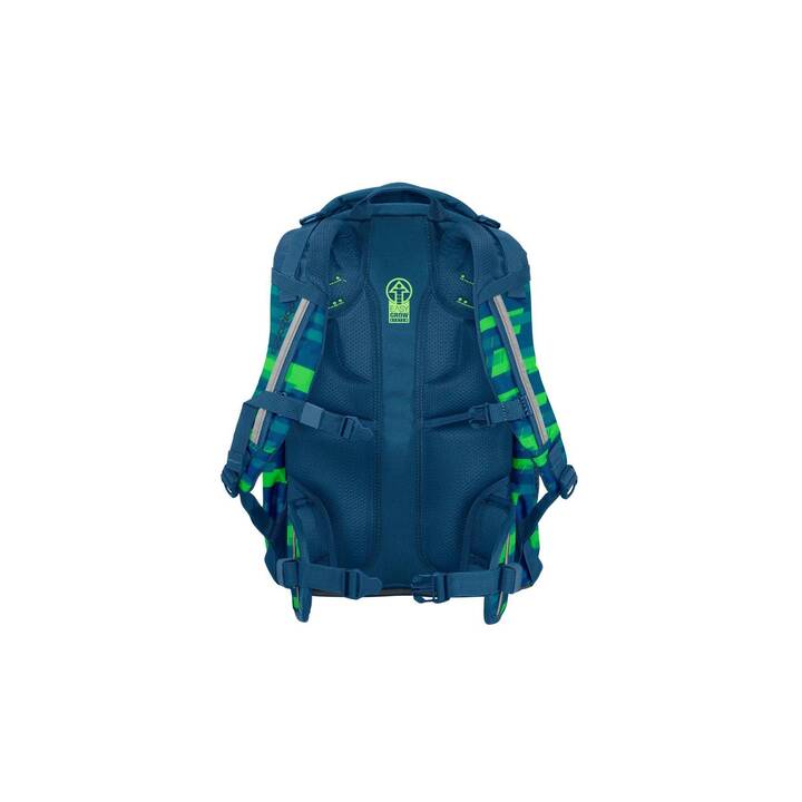 COOCAZOO Sac à dos MATE Lime Stripe (30 l, Multicolore)