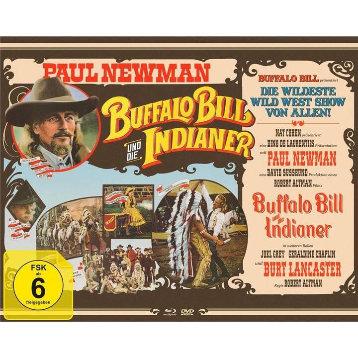 Buffalo Bill und die Indianer (Mediabook, DE, EN)