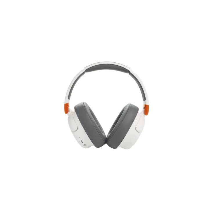 JBL BY HARMAN JR 460NC Casque d'écoute pour enfants (Over-Ear, ANC, Bluetooth 5.0, Blanc)