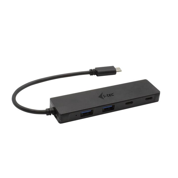 I-TEC C31HUBMETAL2A2C (2 Ports, USB Type-A, USB Type-C)