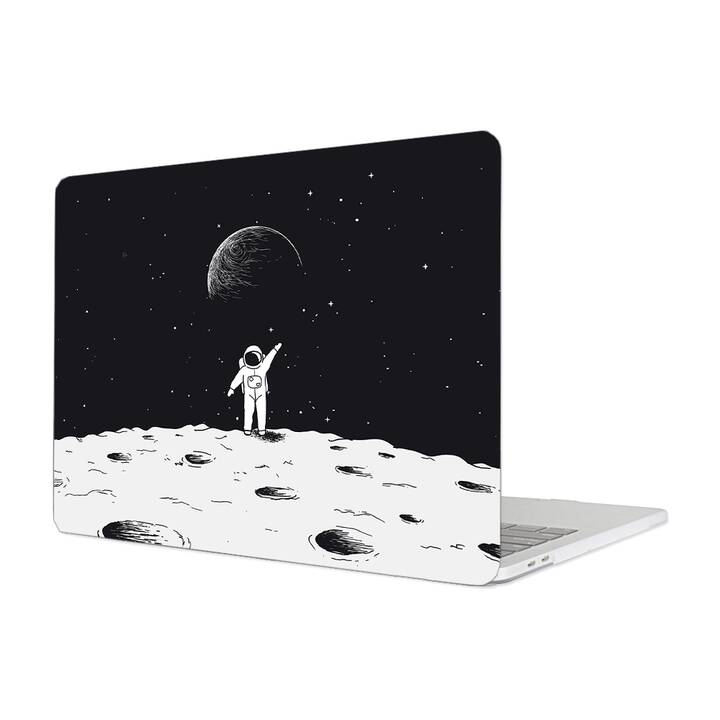 EG MTT Étui pour Macbook Pro 13" non Touchbar (2016 - 2018) - Astronaute Cartoon