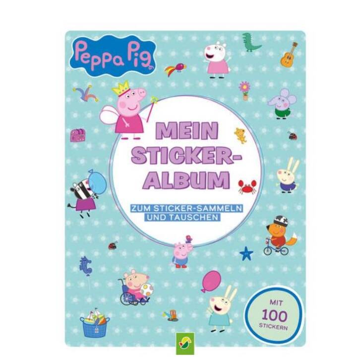 Peppa Pig Mein Stickeralbum mit 100 Stickern