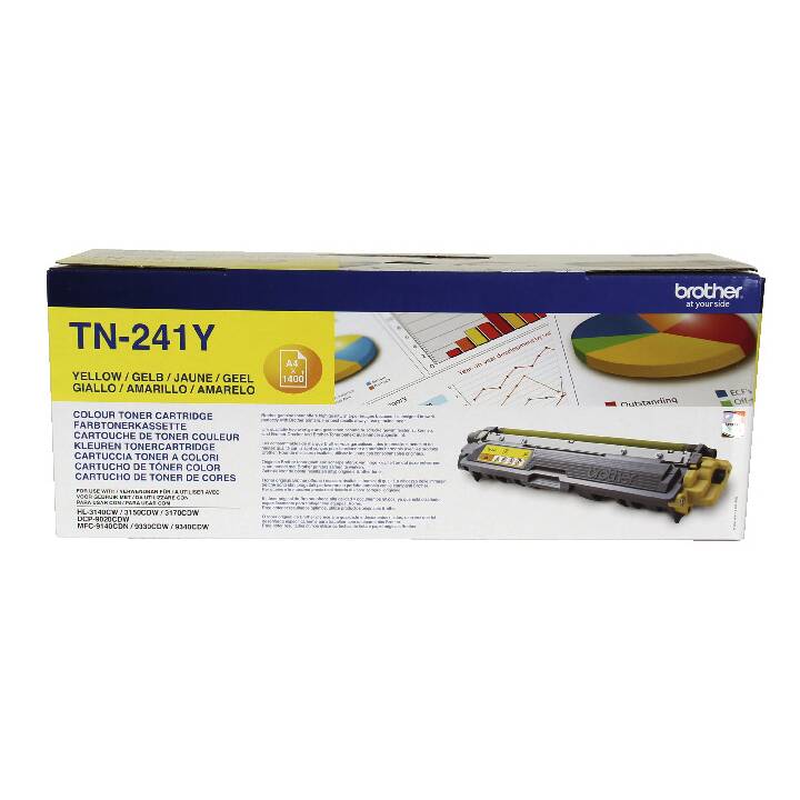 BROTHER TN-241Y (Cartouche individuelle, Jaune)