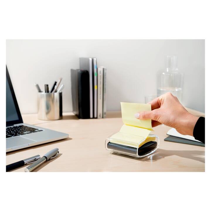 POST-IT Notes autocollantes PRO-B (90 feuille, Jaune, Noir)