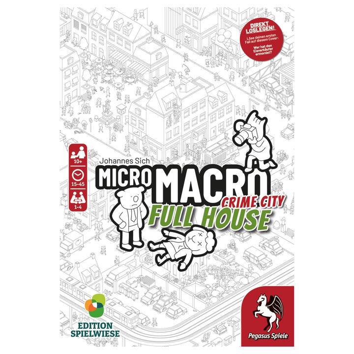 PEGASUS MicroMacro: Crime City 2 - Full House (DE)