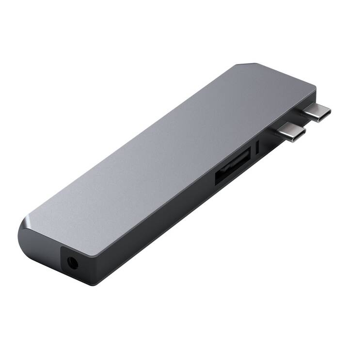SATECHI Pro Hub Max (6 Ports, USB TypC, HDMI, RJ45, USB TypA, 3.5 mm
