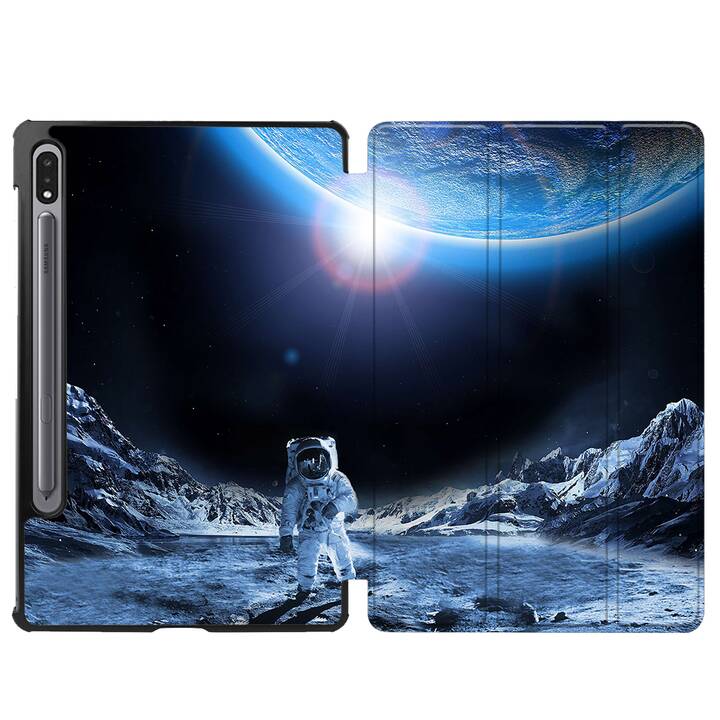 EG cover per Samsung Galaxy Tab S8 11" (2022) - blu - astronauta