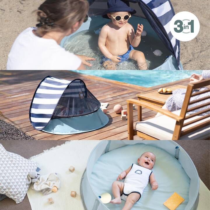 BABYMOOV Aquani 3-in-1 Tente de voyage pour bébé (42 cm x 58 cm)