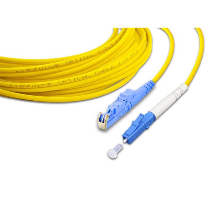 LIGHTWIN Netzwerkkabel (E-2000, E-2000, 10 m)