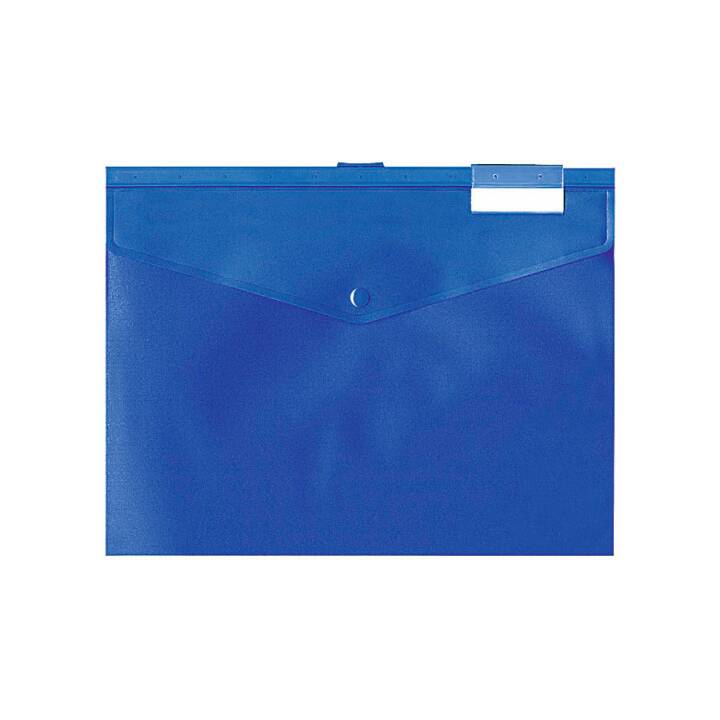 BÜROLINE Boîtes pour dossiers suspendus (A4, Bleu, 3 pièce)