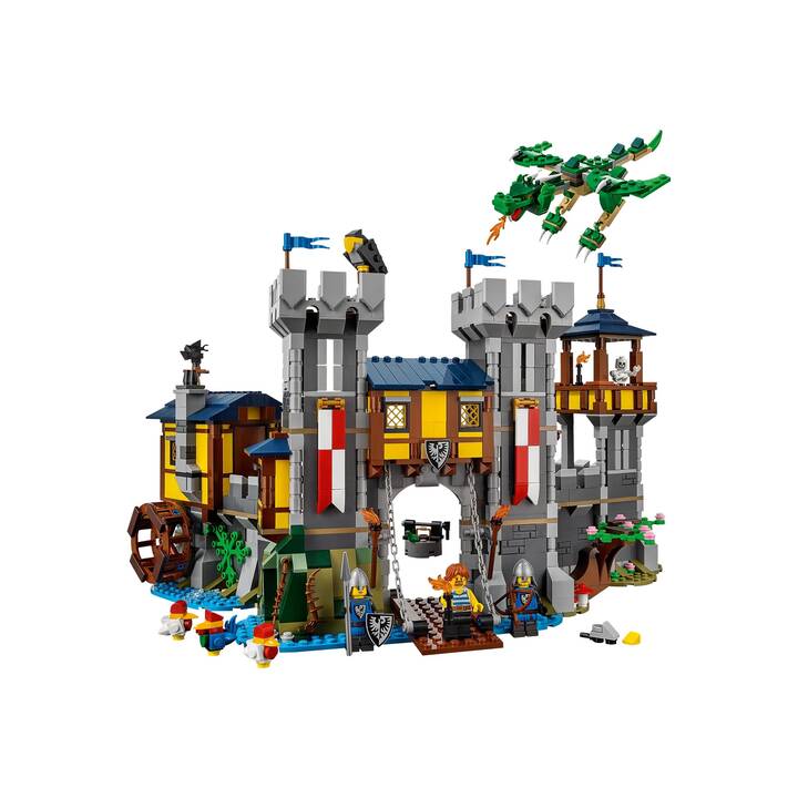 LEGO Creator 3-in-1 Le château médiéval (31120, Difficile à trouver)