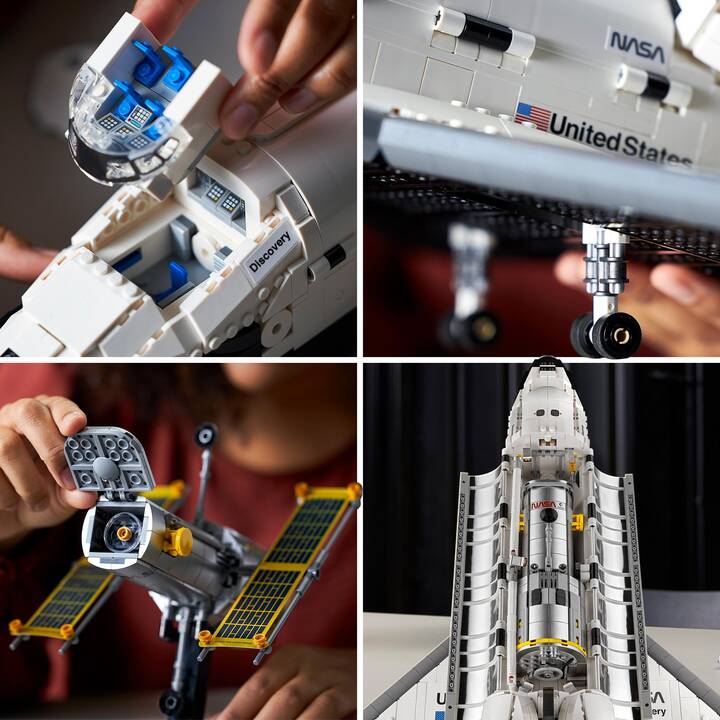 LEGO Creator La navette spatiale Discovery de la NASA (10283, Difficile à trouver)