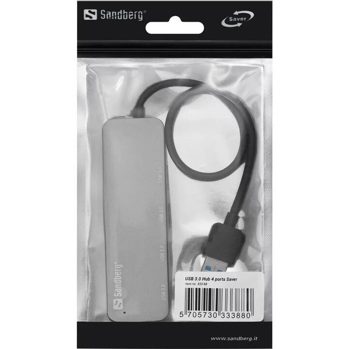 SANDBERG Saver (4 Ports, USB de type A)