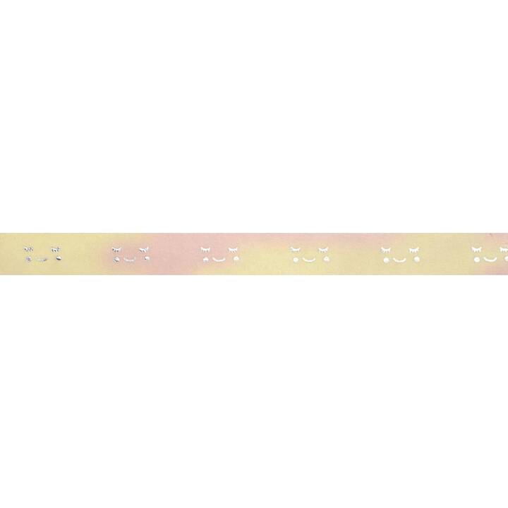 FOLIA Washi Tape Set Hotfoil Rainbow (Multicolore, 5 m)