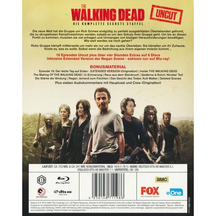 The Walking Dead Staffel 6 (DE, EN)