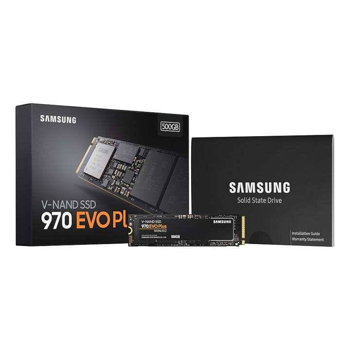 SAMSUNG SSD 970 EVO Plus NVMe M.2 2280 (PCI Express, 500 GB)